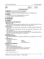 Giáo án tiếng anh lớp 6 có đầy đủ bài kiểm tra