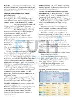 marketing - questions for final test prepared