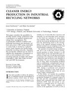 Eco management and auditing volume 8 issue 3 2001 doi 10 1002%2fema 160 jouni korhonen; ilkka savolainen    cleaner energy production in industrial recycling networks