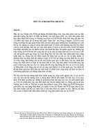 Đề tài hiệp định chung về thương mại dịch vụ GATS và Việt Nam  mở cửa thị trường dịch vụ