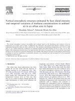 Atmospheric environment volume 40 issue 23 2006 doi 10 1016%2fj atmosenv 2006 03 044 masahide aikawa; takatoshi hiraki; jiro eiho    vertical atmospheric structure estimated by heat island intensity and tempor
