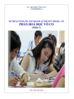 Đại cương ôn HÓA HỌC (full-end)