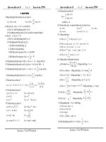 BÀI TẬP GIẢI TÍCH 12