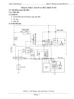 Bài giảng thực tập sửa chữa điện ô tô