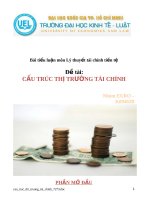 Nghiên cứu cấu trúc thị trường tài chính