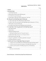 Bài tập trọng tài thương mại hiện hành