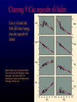 bài giảng thạch luận các đá magma chương 9 các nguyên tố hiếm (vết)
