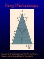 bài giảng thạch luận các đá magma chương 2 phân loại đá magma