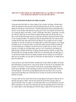 Đề tài lý luận về trách nhiệm sản phẩm và vai trò đối với bảo vệ người tiêu dùng