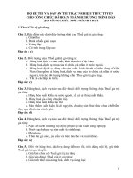 ÔN THI TRẮC NGHIỆM CÔNG CHỨC NGHÀNH THUẾ