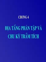 bài giảng bồn trầm tích  chương 4 địa tầng phân tập và chu kỳ trầm tích