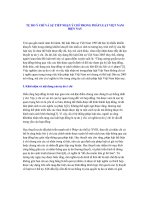 Đề tài tự do ý chí và sự tiếp nhận ý chí trong pháp luật việt nam hiện nay