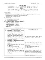 GIÁO ÁN KỸ THUẬT HỌC KÌ 2 LỚP 4