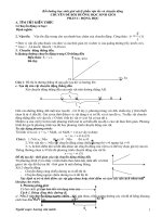 bồi dưỡng học sinh giỏi vật lý phần vận tốc và chuyển động