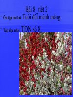 bài giảng âm nhạc 8 bài 8 tập đọc nhạc tđn số 8