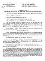 Hướng dẫn chế độ sử dụng hoá đơn, chứng từ đối với hàng hoá lưu thông trên thị trường.