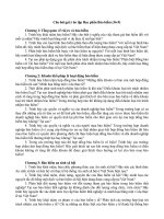 câu hỏi ôn tập môn bảo hiểm