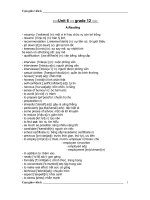 từ vựng anh văn lớp 12 ) unit 6,7 vocabulary grade 12
