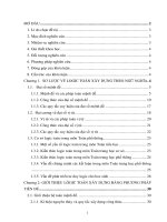 logic toán và cơ sở logic của kiến thức môn toán trung học phổ thông