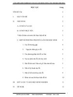 SKKN: KỸ NĂNG SỬA LỖI TRONG TIẾNG ANH  CHO HỌC SINH THCS