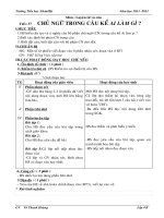 GIÁO ÁN LUYỆN TỪ VÀ CÂU HỌC KÌ 2 LỚP 4