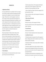 Managing cash flow of food processing enterprises listed on vietnam stock market