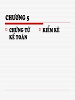 slide bài giảng nguyên lý kế toán_ chứng từ kế toán kiểm kê