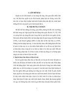 Đề tài quyền được đảm bảo sở hữu đối với tài sản