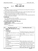 GIÁO ÁN TẬP ĐỌC HỌC KÌ 1 LỚP 4