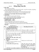 GIÁO ÁN ĐỊA LÝ HỌC KÌ 2 LỚP 4