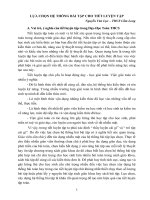 SKKN Lựa chọn hệ thống bài tập cho tiết luyện tập Toán THCS