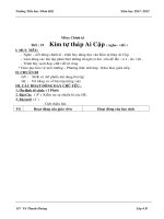 GIÁO ÁN CHÍNH TẢ  HỌC KÌ 1 LỚP 4