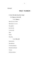 nghiên cứu phản ứng knoevenagel trong dung môi xanh là chất lỏng ion 2