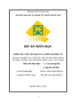 nghiên cứu thiết kế chế tạo hệ thống đóng cắt đèn tự động cho hệ thống hành lang cầu thang