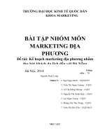 Kế hoạch Marketing địa phương cho Đà Nẵng