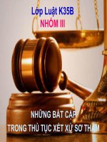 Bất cập trong thủ tục xét xử các vụ án dân sự