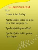 bài giảng đạo đức 2 bài 3 gọn gàng, ngăn nắp