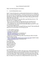 tiểu luận lập phân tích dự án đầu tư _ dự án “hội quán sinh viên”