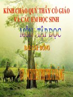 Tập đọc lớp 1 bài cái bóng