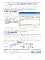 Giáo Án Excel Cơ Bản