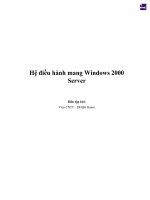 Hệ điều hành mang windows 2000 server