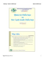 handout_ quản trị chiến lược và sức cạnh tranh chiến lược _ strategic management and competitiveness
