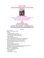 ĐẬU NÀNH NGUỒN DINH DƯỠNG TUYỆT VỜI