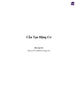 Tài liệu cấu tạo động cơ