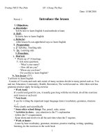 Giáo án tiếng anh 6 trọn bộ