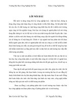 báo cáo thực tập tại viện hóa công nghiệp