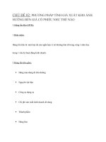 PHƯƠNG PHÁP TÍNH GIÁ XUẤT KHO ẢNH HƯỞNG ĐẾN GIÁ CỔ PHIẾU NHƯ THẾ NÀO