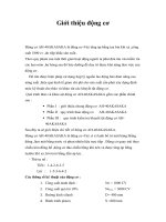 ĐỒ ÁN MÔN HỌC CÔNG NGHỆ SỬA CHỮA QUY TRÌNH THÁO DỠ ĐỘNG CƠ DIEZEL