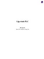 Tài liệu lập trình PLC