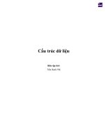 Tài liệu cấu trúc dữ liệu